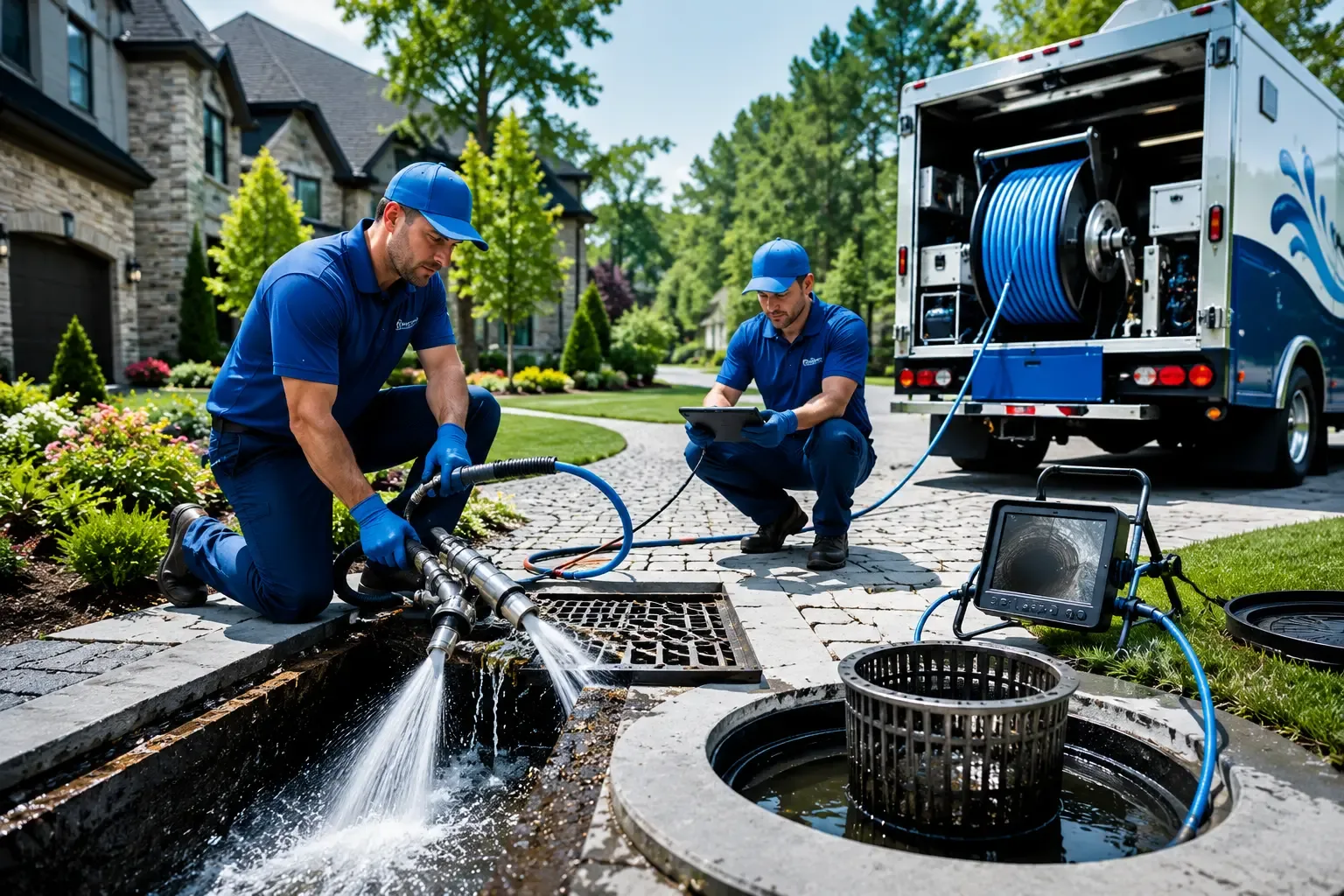 Local outdoor drain cleaning professionals in Hopkins, MI